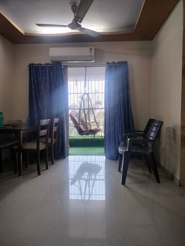 Living Room in 2 BHK Apartment at Cosmos Angel, Thane West – for Rent
