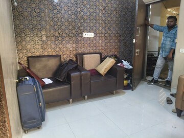 Living Room in 1 BHK Apartment at Chincholi Apartment, Malad West – for Rent