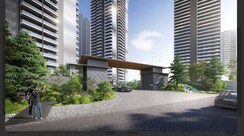 3 BHK + Study Room Apartment For Sale in Krisumi Waterside Residences