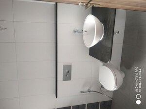 Bathroom in 2 BHK Apartment at Kolte Patil 24K Sereno, Baner – for Rent