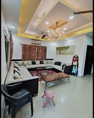 Living Room in 4 BHK Builder Floor at Sector 15 – for Rent