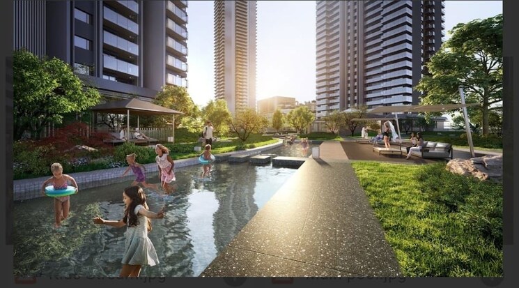 Swimming Pool, krisumi-waterside-residences 2 Bedroom 1925 Sq.Ft. Apartment In Sector 36a Gurgaon 9812162