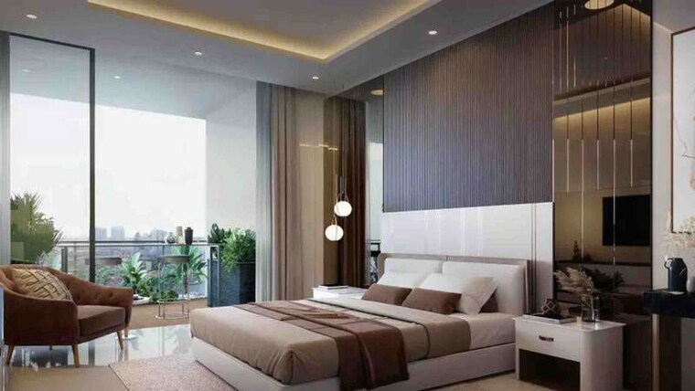 Bedroom, m3m-elie-saab 4 Bedroom 4000 Sq.Ft. Apartment In Sector 111 Gurgaon 9812186