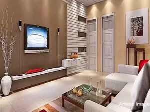 Living Room in 2 BHK Apartment at Piramal Vaikunth, Balkum Pada – for Sale