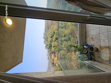 Balcony in 2 BHK Apartment at Hiranandani Castle Rock, Powai – for Rent