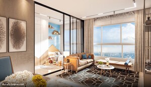 Living Room in 1.5 BHK Apartment at Piramal Vaikunth, Balkum Pada – for Sale