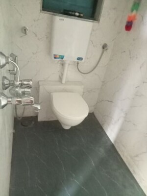 Bathroom in 1 RK Apartment at Shree Ostwal Horizon, Mira Road – for Rent