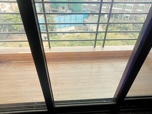 Balcony in 1 RK Apartment at Shree Ostwal Horizon, Mira Road – for Rent
