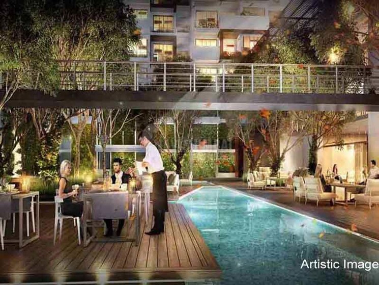 Exterior View, dosti-west-county 2 Bedroom 701 Sq.Ft. Apartment In Balkum Pada Thane 9764675