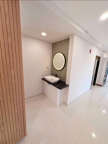 Bathroom in 3 BHK Apartment at Rajapushpa Provincia, Narsingi – for Rent