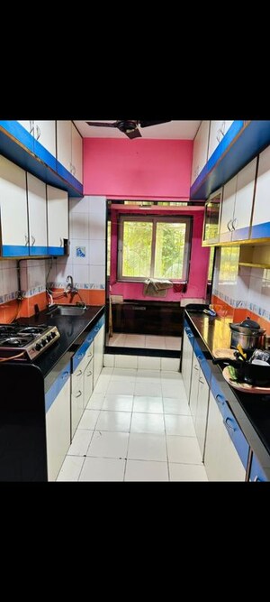 Kitchen in 1 BHK Apartment at Mayuresh Park, Bhandup West – for Sale