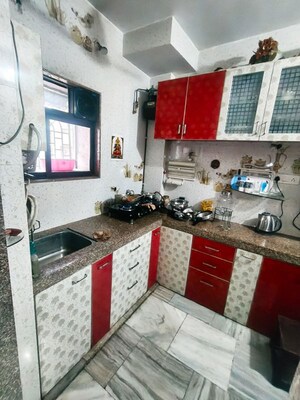 Kitchen in 1 BHK Apartment at Saibaba Vihar Complex, Anand Nagar – for Sale