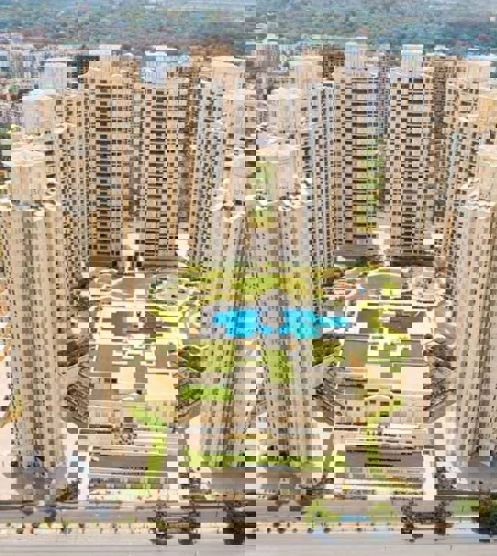 4 BHK + Pooja Room,Study Room Apartment For Rent in One Hiranandani Park