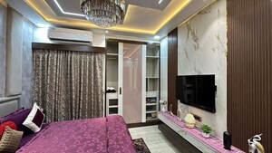 Bedroom in 4 BHK Apartment at One Hiranandani Park, Ghodbunder Road – for Rent