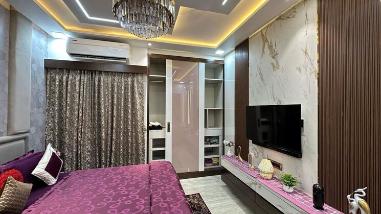 Bedroom, one-hiranandani-park 4 Bedroom 1740 Sq.Ft. Apartment In Ghodbunder Road Thane 9812312