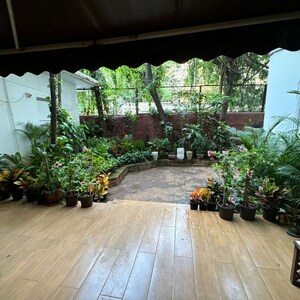 Balcony in 4 BHK Apartment at Tardeo – for Rent