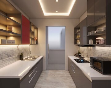 Kitchen in 2 BHK Apartment at Adani The Views, Ghatkopar East – for Sale