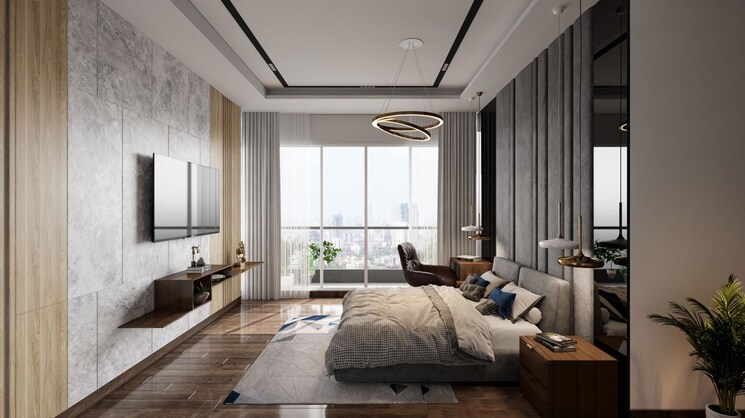 Bedroom, adani-the-views 2 Bedroom 634 Sq.Ft. Apartment In Ghatkopar East Mumbai 9812336