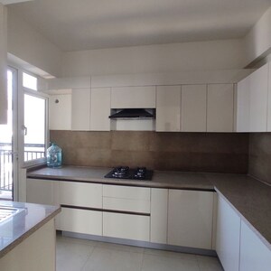 Kitchen in 3 BHK Apartment at Godrej Meridien, Mohammad Heri Village – for Rent