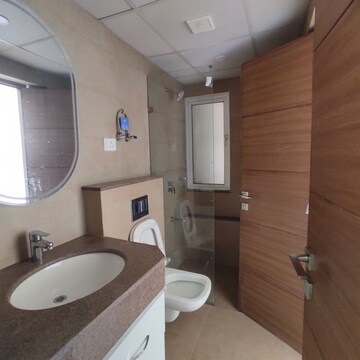 Bathroom in 3 BHK Apartment at Godrej Meridien, Mohammad Heri Village – for Rent
