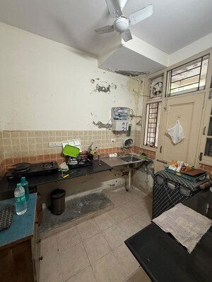 Kitchen in 3 BHK Builder Floor at Ansal API Luxury Floors, KharaR-Banur Road – for Sale