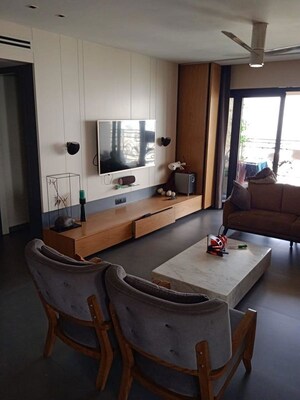 Living Room in 3 BHK Apartment at Nandivardhan Oasis Royale, Panch Pakhadi – for Sale