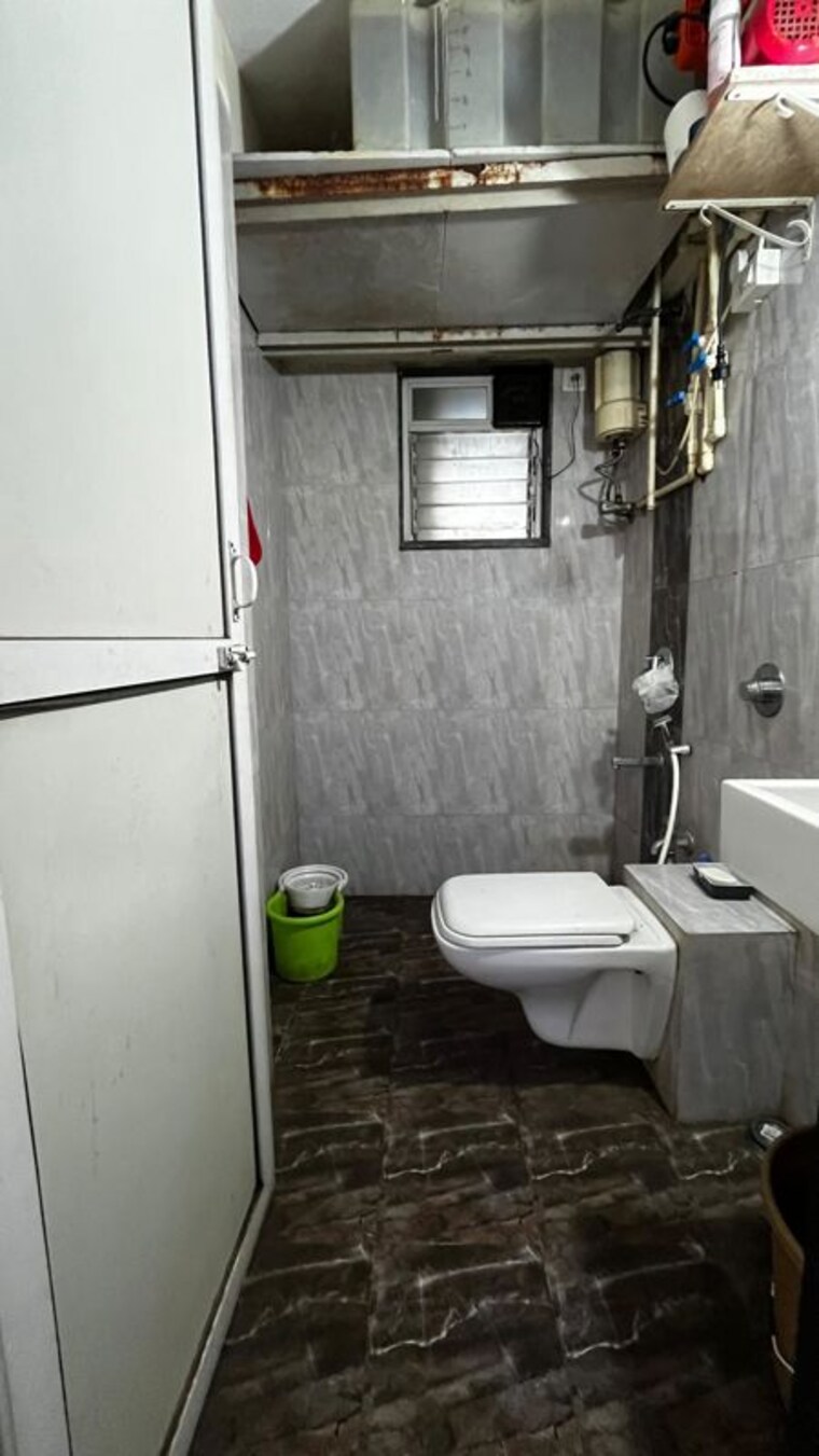 Bathroom, krishna-residency-atmaram-compound 1 Bedroom 450 Sq.Ft. Apartment In Malad West Mumbai 9812380