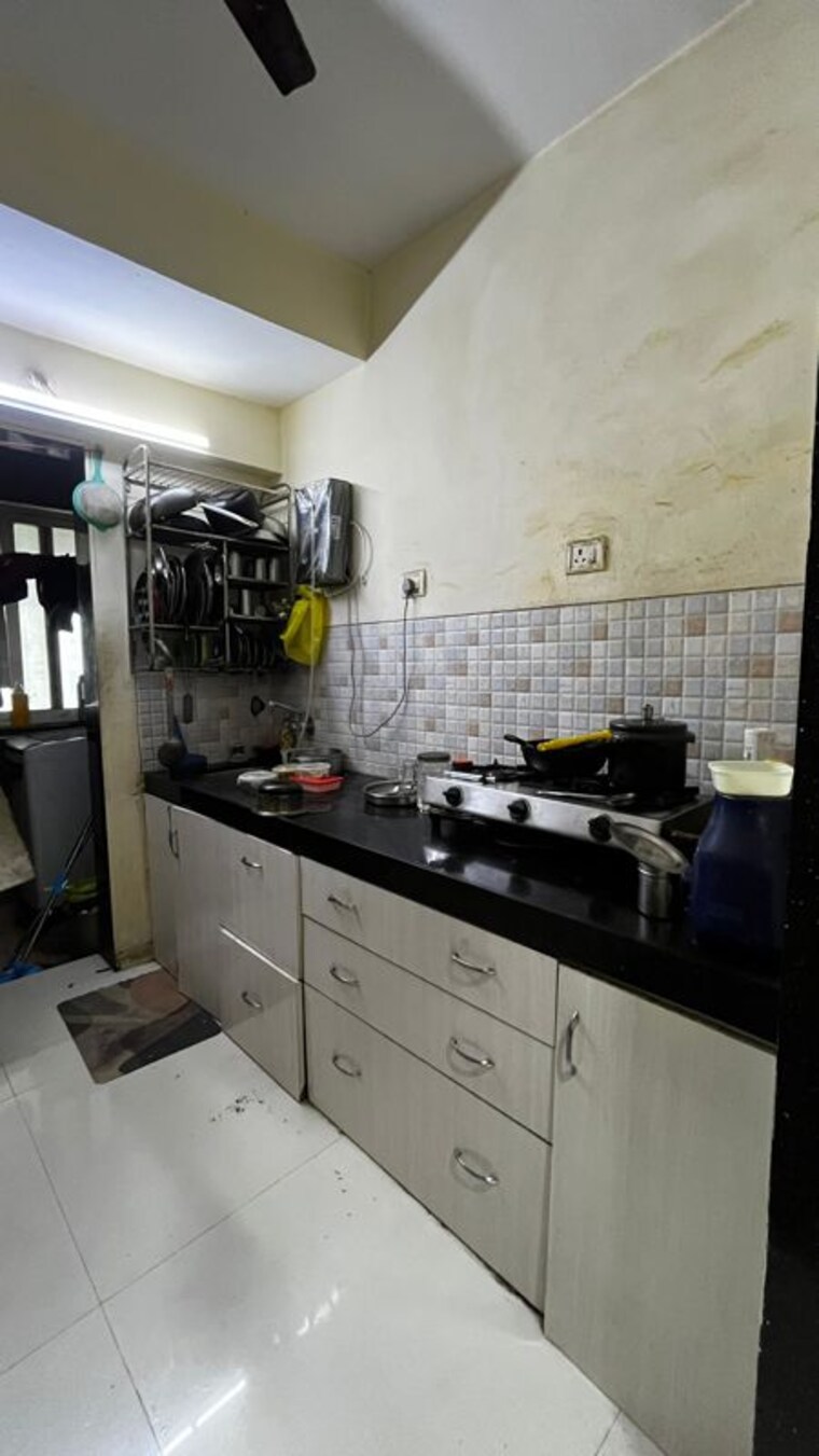 Kitchen, krishna-residency-atmaram-compound 1 Bedroom 450 Sq.Ft. Apartment In Malad West Mumbai 9812380