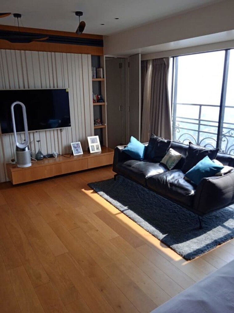 Living Room, nandivardhan-oasis-royale 3 Bedroom 1400 Sq.Ft. Apartment In Panch Pakhadi Thane 9812385