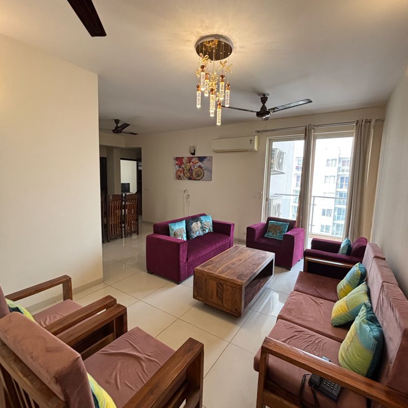 3 BHK + Servant Room 2003 Sq.Ft. Apartment in Experion The Heart Song