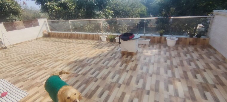 Balcony, omicron 1a greater noida 2 Bedroom 120 Sq.Mt. Independent House In Omicron 1a Greater Noida Greater Noida 9812395