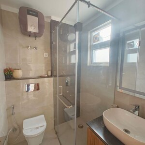 Bathroom in 2.5 BHK Builder Floor at JMS Premier Floors, Sector 95 – for Rent