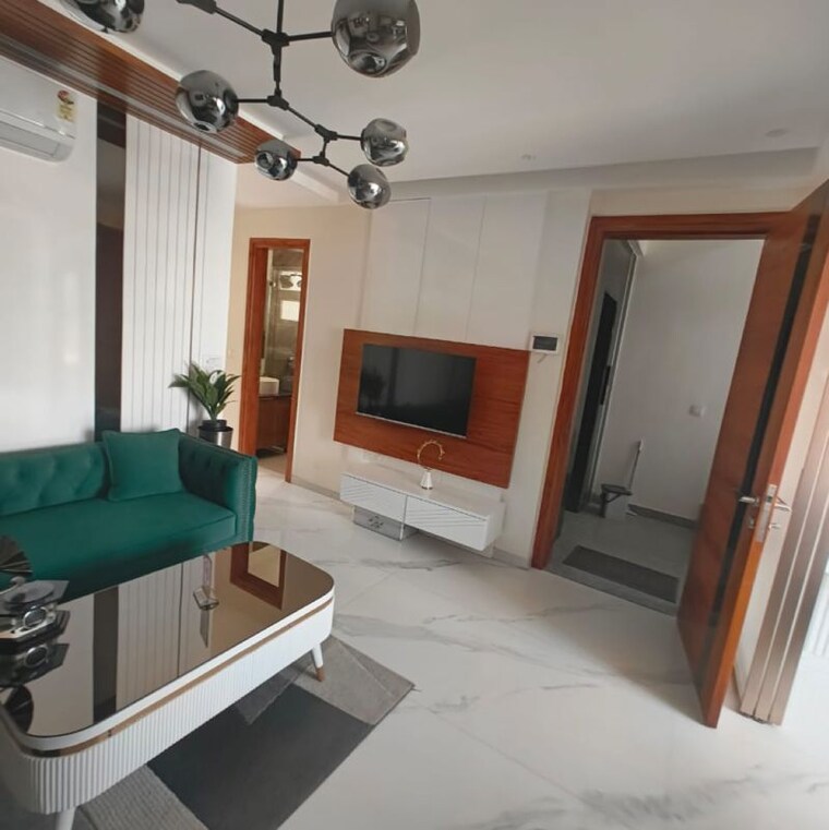 Living Room, jms-premier-floors 2.5 Bedroom 1200 Sq.Ft. Builder Floor In Sector 95 Gurgaon 9812400