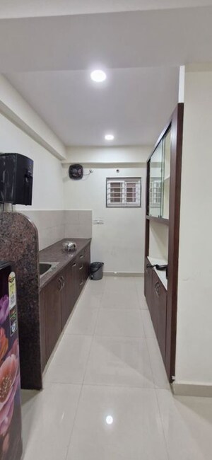 Kitchen in 2 BHK Builder Floor at Kondapur – for Rent
