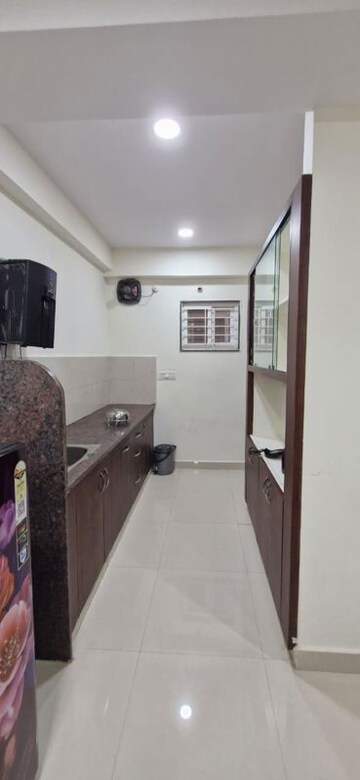 Kitchen in 2 BHK Builder Floor at Kondapur – for Rent