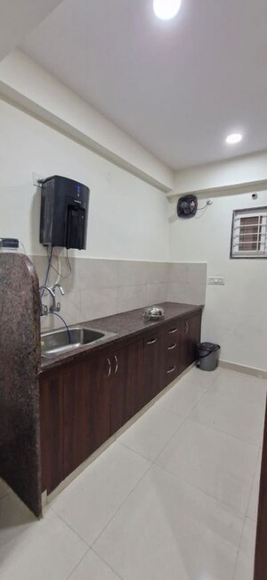 Kitchen in 2 BHK Builder Floor at Kondapur – for Rent