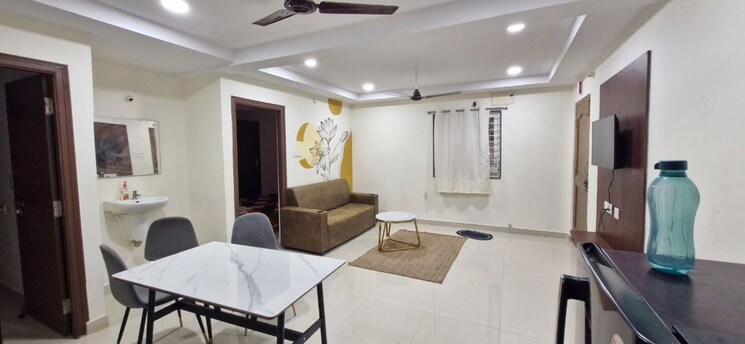Living Room, kondapur 2 Bedroom 1400 Sq.Ft. Builder Floor In Kondapur Hyderabad 9812427