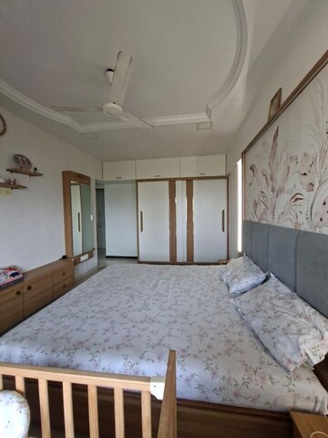 Bedroom in 3 BHK Apartment at Neel Tower, Borivali West – for Sale