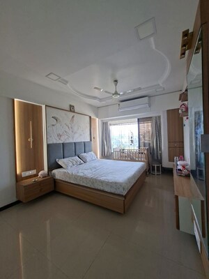 Bedroom in 3 BHK Apartment at Neel Tower, Borivali West – for Sale