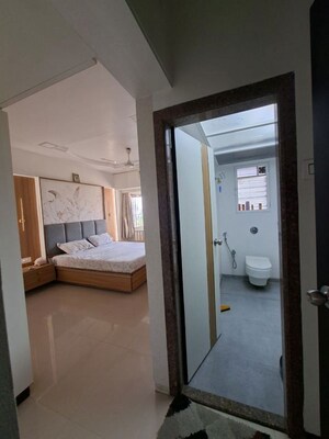 Building Lobby in 3 BHK Apartment at Neel Tower, Borivali West – for Sale