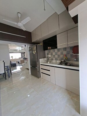 Kitchen in 3 BHK Apartment at Neel Tower, Borivali West – for Sale