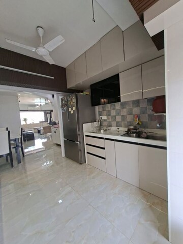Kitchen in 3 BHK Apartment at Neel Tower, Borivali West – for Sale