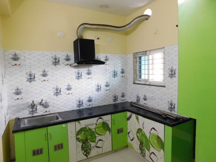 Kitchen, kondapur 3 Bedroom 1800 Sq.Ft. Builder Floor In Kondapur Hyderabad 9812444
