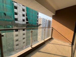Balcony in 3 BHK Apartment at Unique Youtopia, Kharadi – for Rent