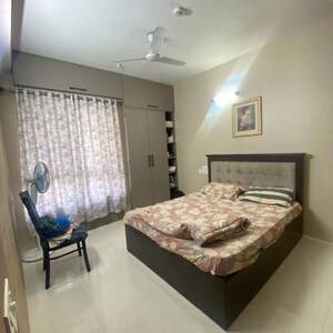 Bedroom in 2 BHK Apartment at Nyati Elysia, Kharadi – for Rent