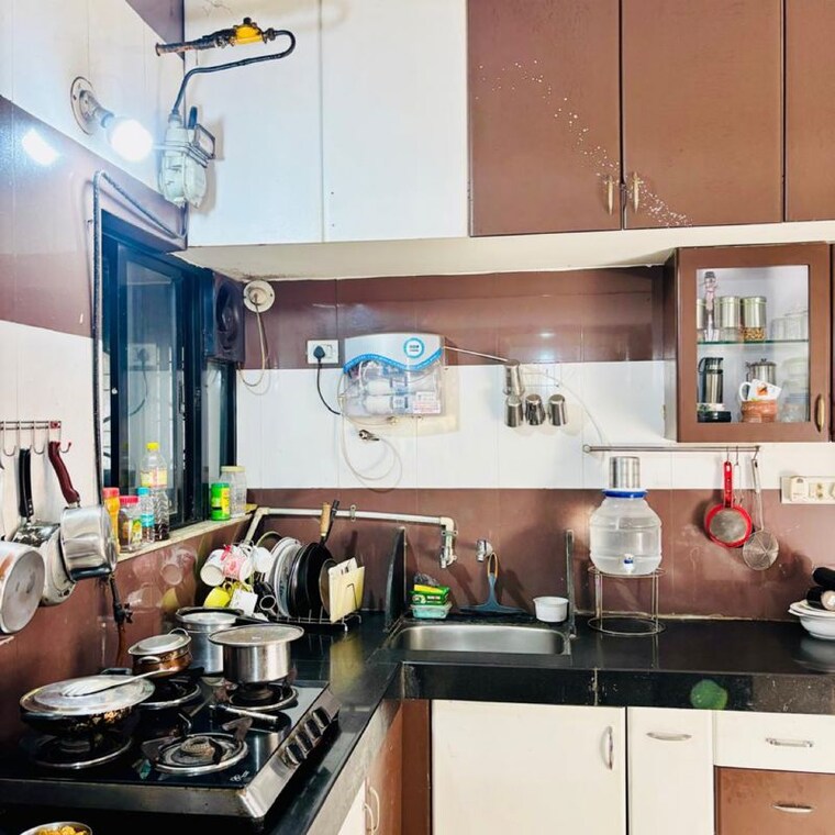 Kitchen, kumar-periwinkle 2 Bedroom 787 Sq.Ft. Apartment In Kharadi Pune 9812436