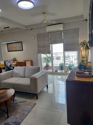 Living Room in 3 BHK Apartment at Civitech Stadia, Sector 79 – for Rent