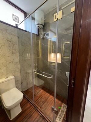 Bathroom in 3 BHK Builder Floor at Chittaranjan Park – for Sale