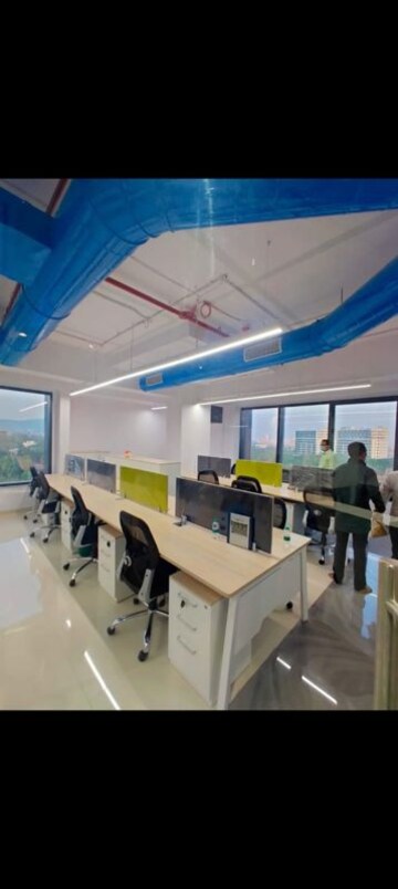 Team Area in  Office Space at Wagle Estate, Shivaji Nagar – for Rent