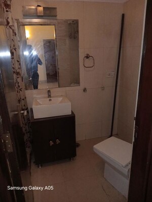 Bathroom in 3 BHK Builder Floor at Greater Kailash ii – for Rent